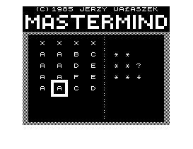 Mastermind ZX-81